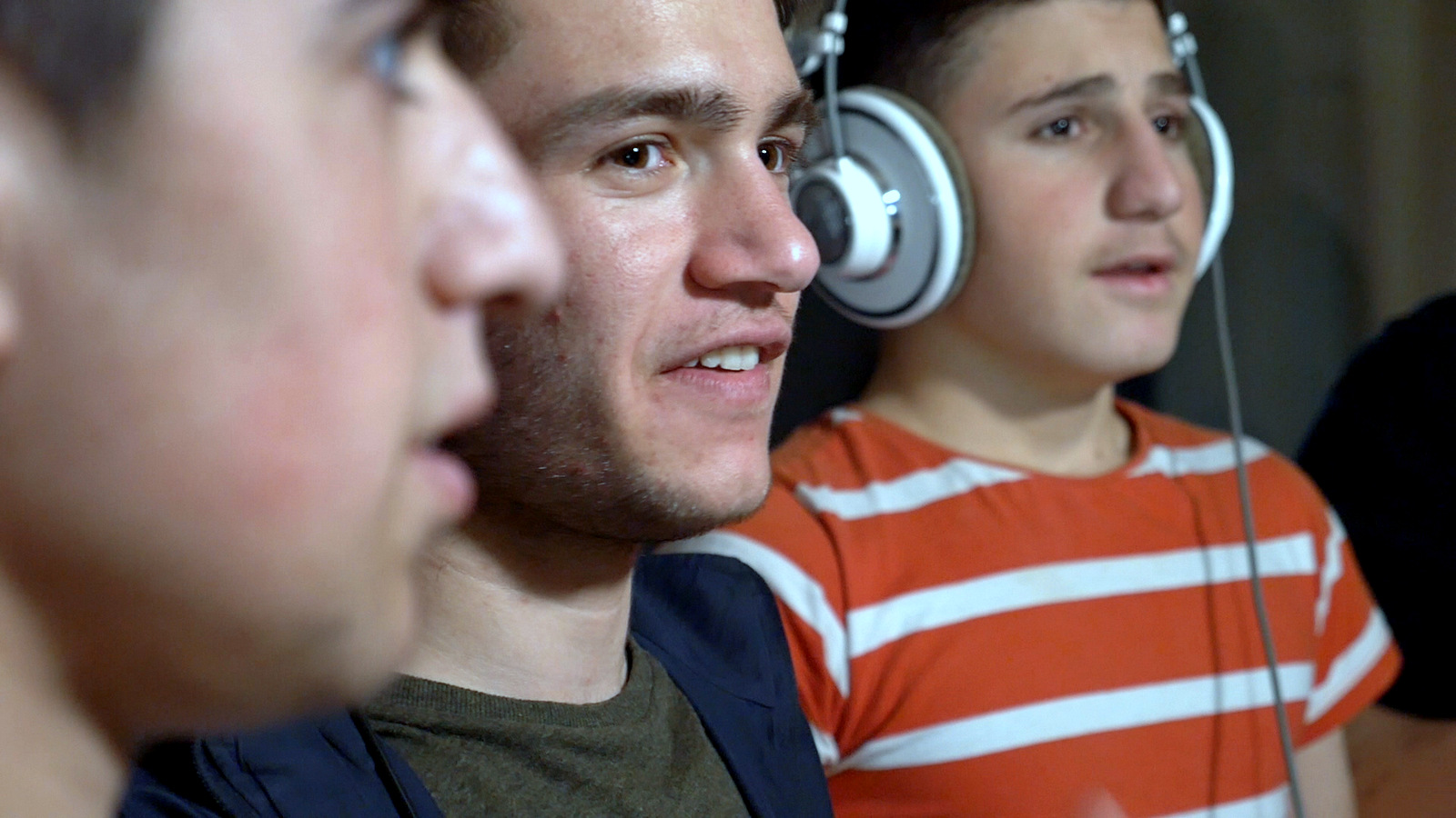 Projekt WAM im Tonstudio